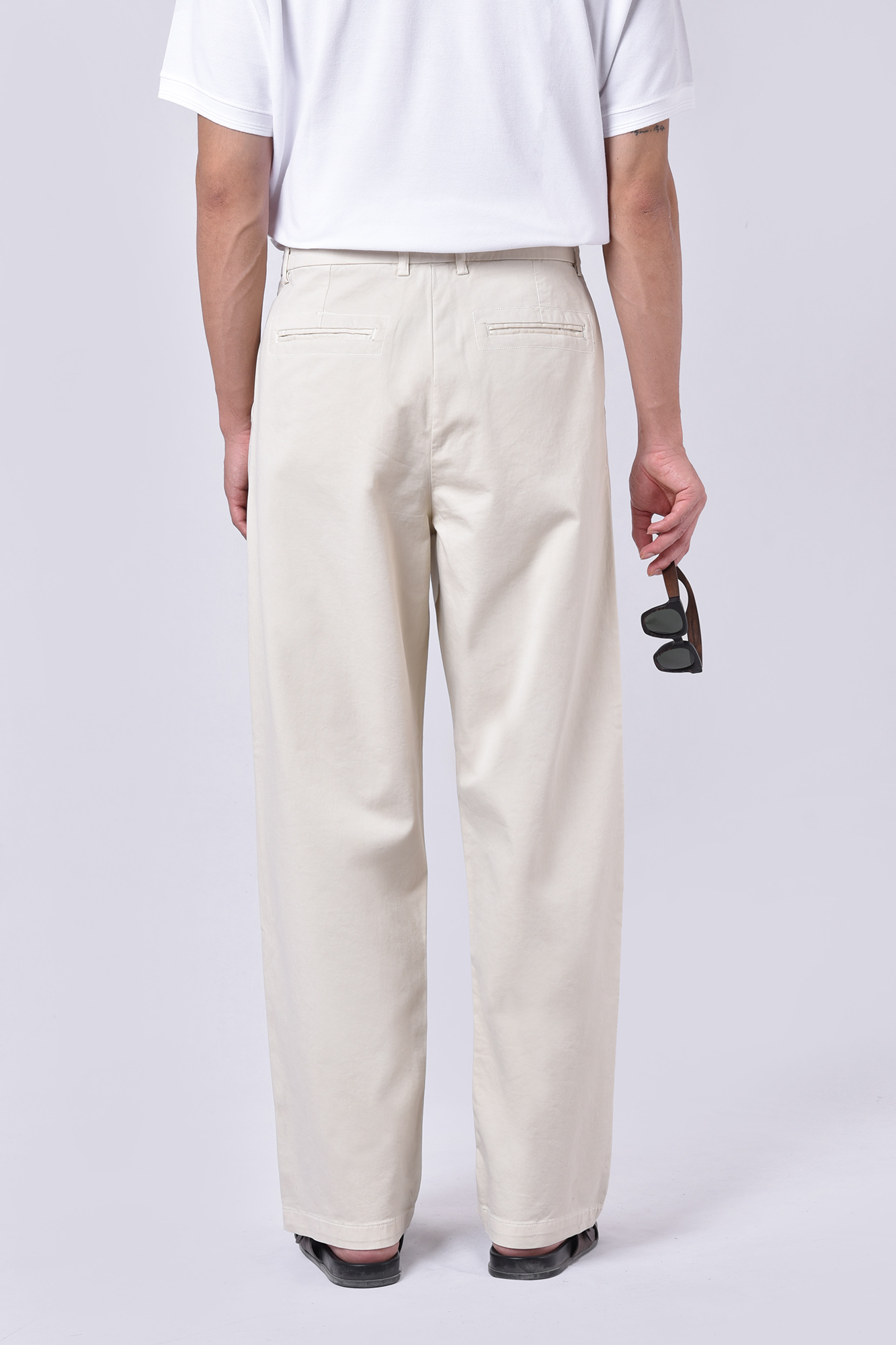 شلوار کتان ساده