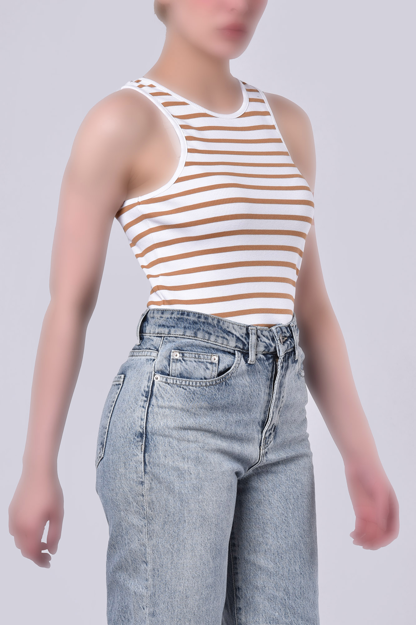 تاپ تیشرتی راه راه