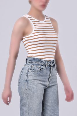 تاپ تیشرتی راه راه