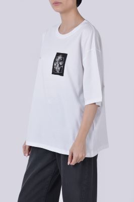 تیشرت آستین کوتاه چاپی