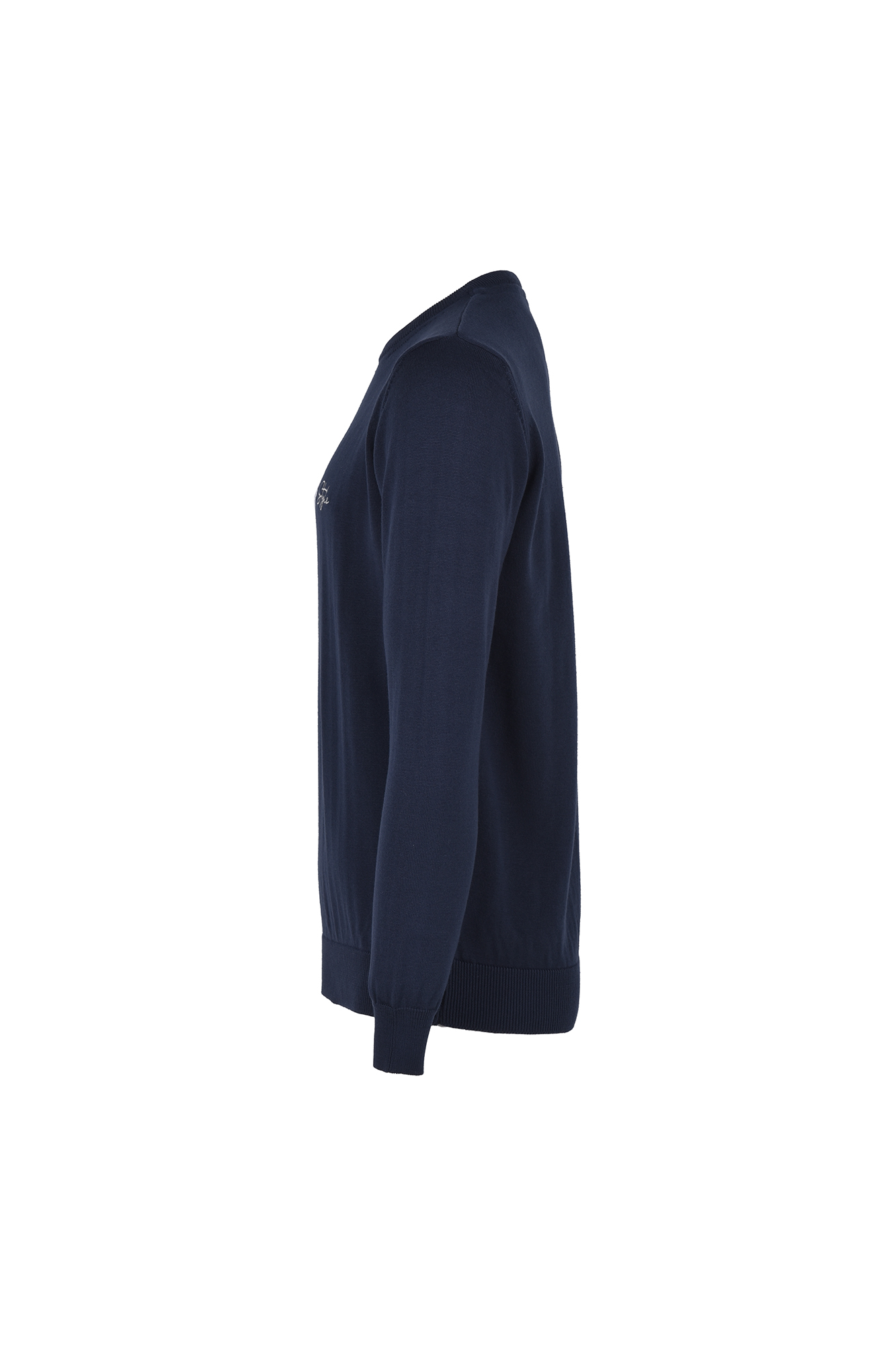 بافت یقه گرد گلدوزی