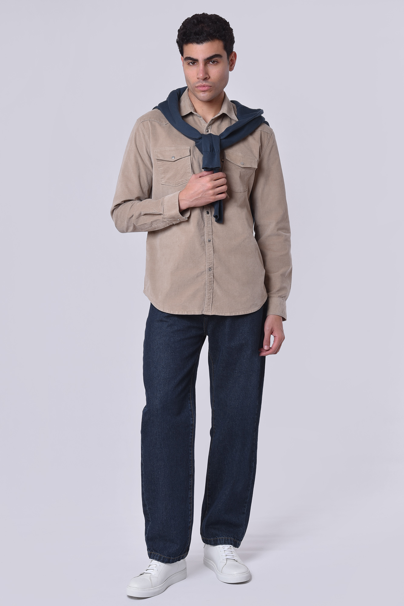 پیراهن آستین بلند مخمل