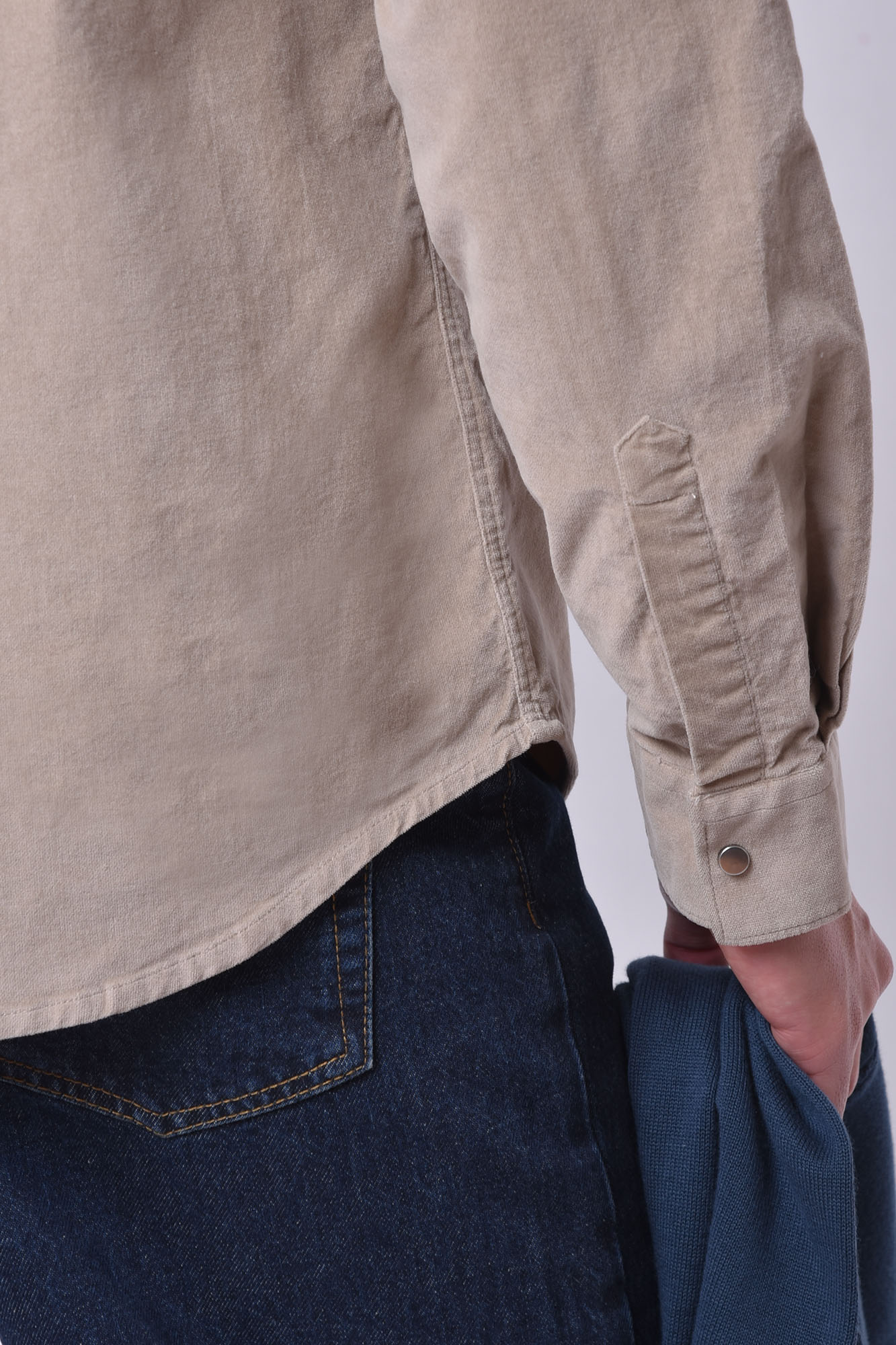 پیراهن آستین بلند مخمل