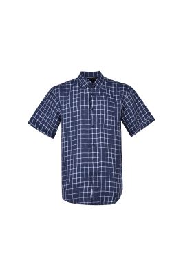 پیراهن آستین کوتاه چهارخانه