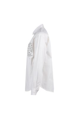 پیراهن آستین بلند گلدوزی