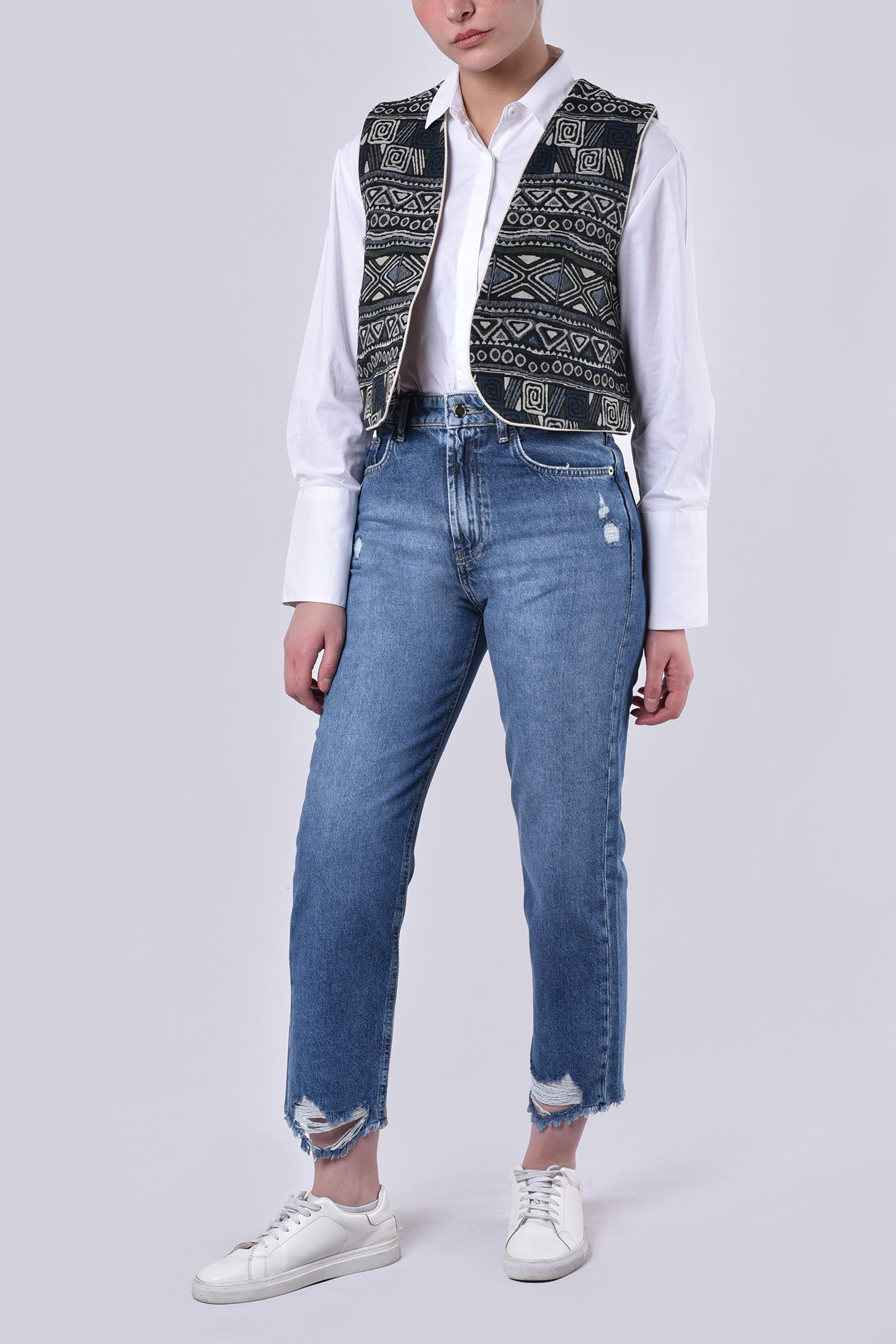 وست کوتاه طرحدار