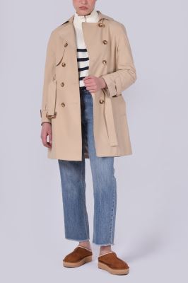 ترنچ کت کتان