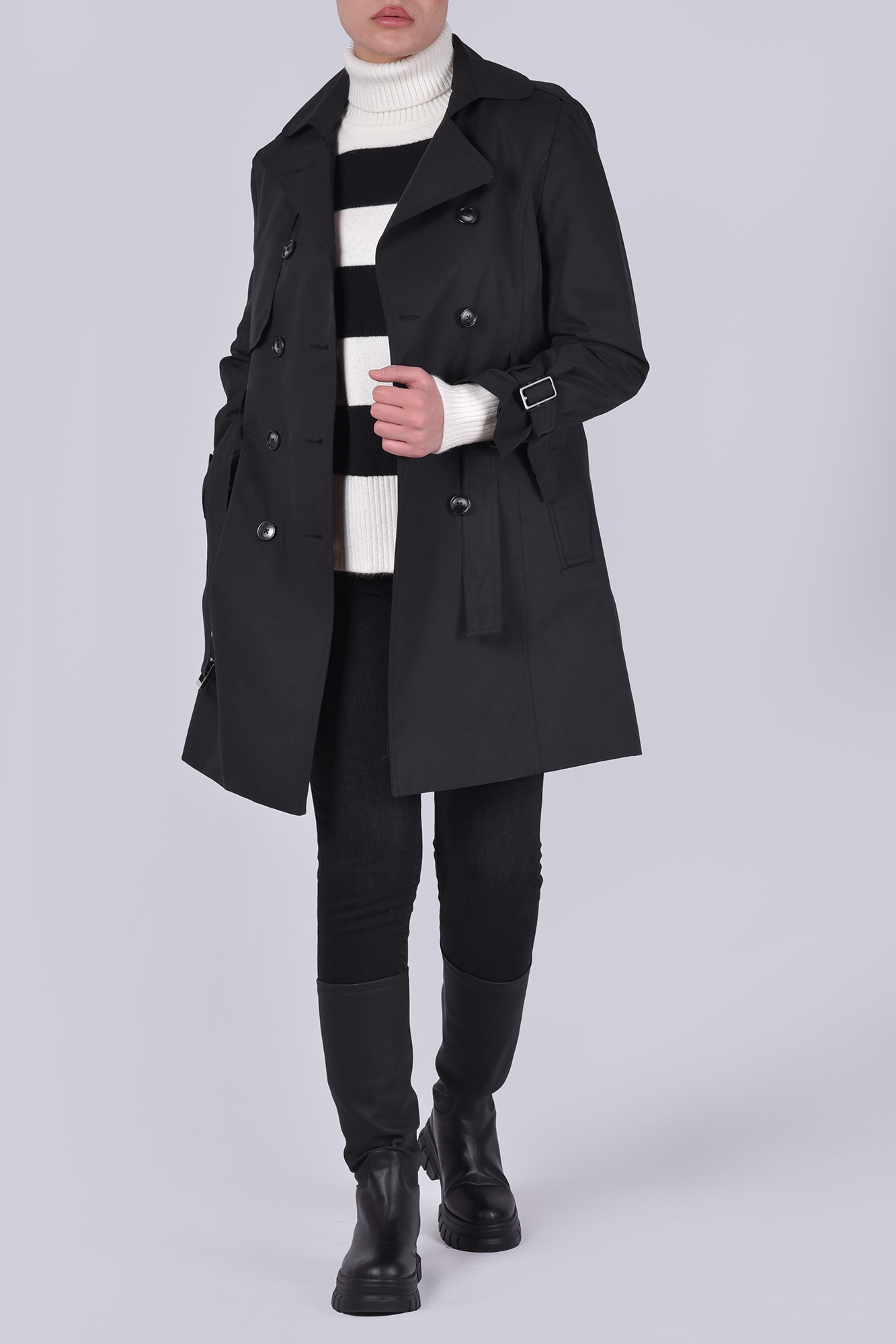 ترنچ کت کتان