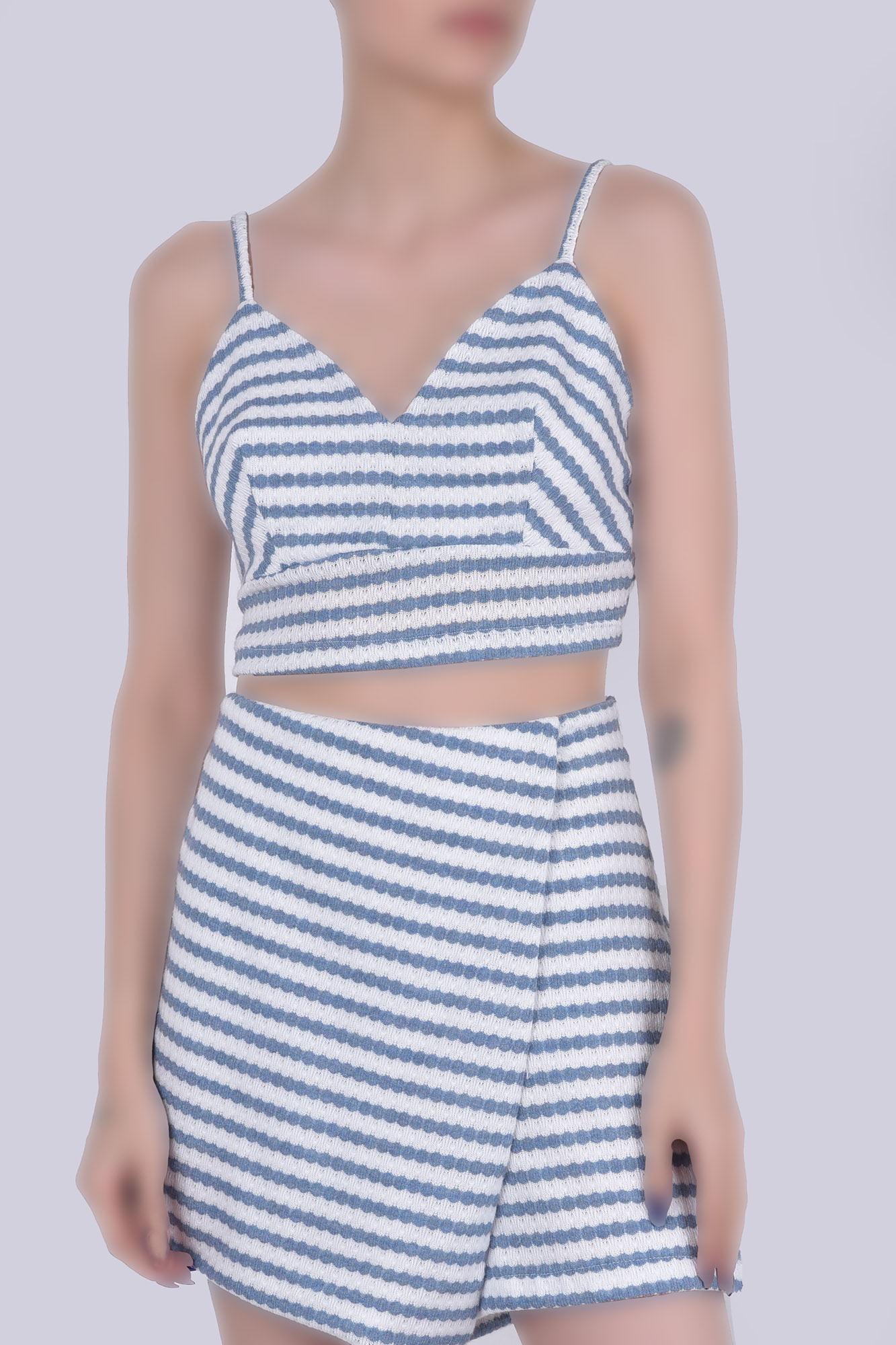 تاپ تیشرتی راه راه زنانه