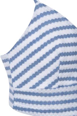 تاپ تیشرتی راه راه زنانه