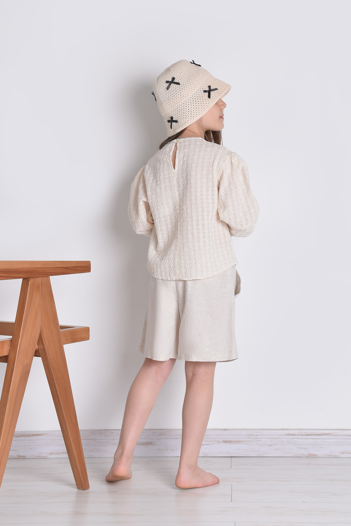 شلوارک پارچه ای ساده