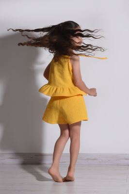 شلوارک پارچه ای گلدوزی