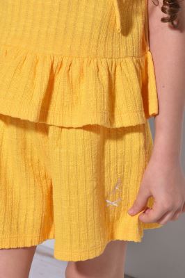 شلوارک پارچه ای گلدوزی