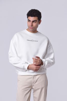 سوئیشرت یقه گرد چاپی