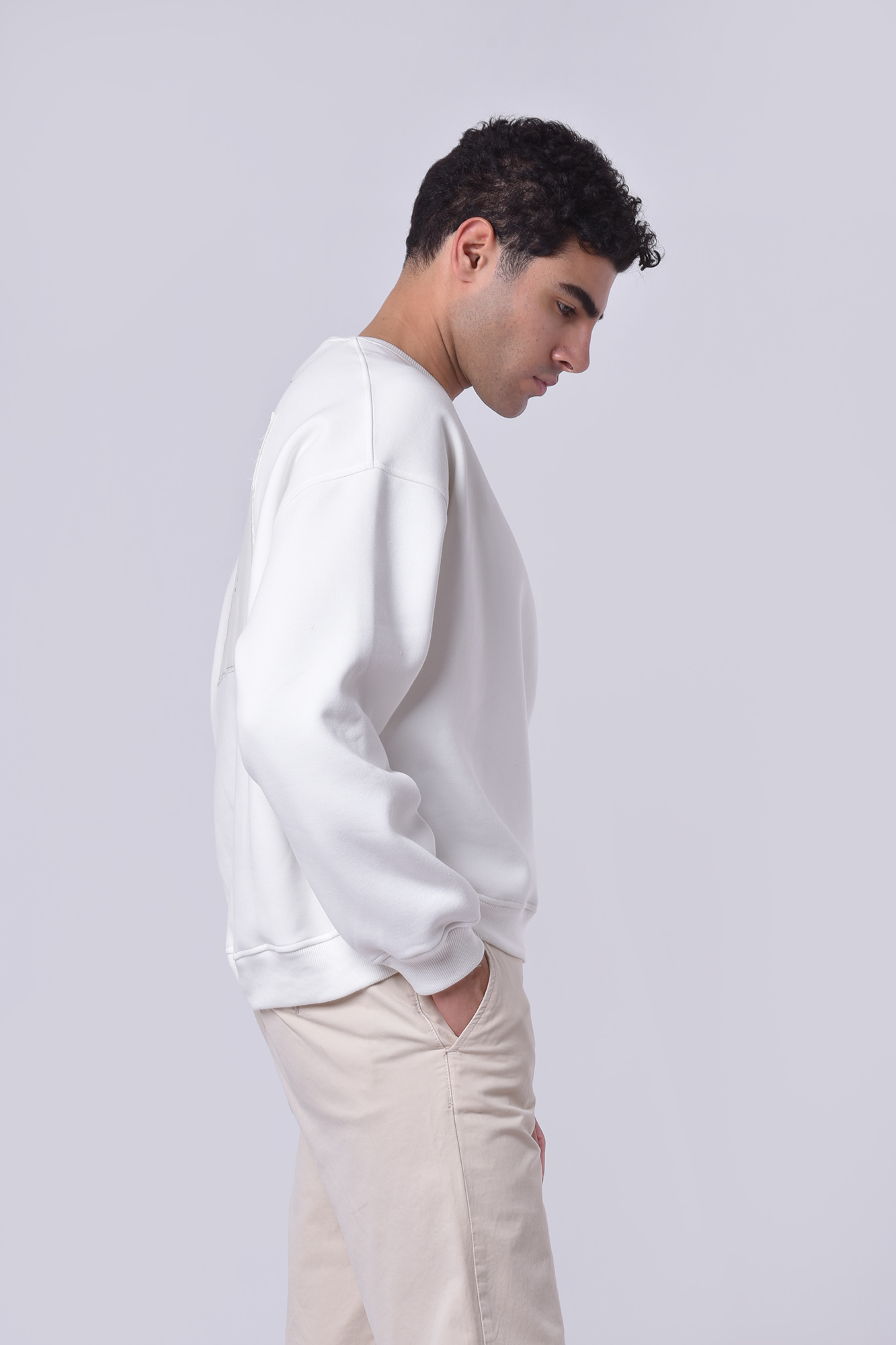 سوئیشرت یقه گرد چاپی