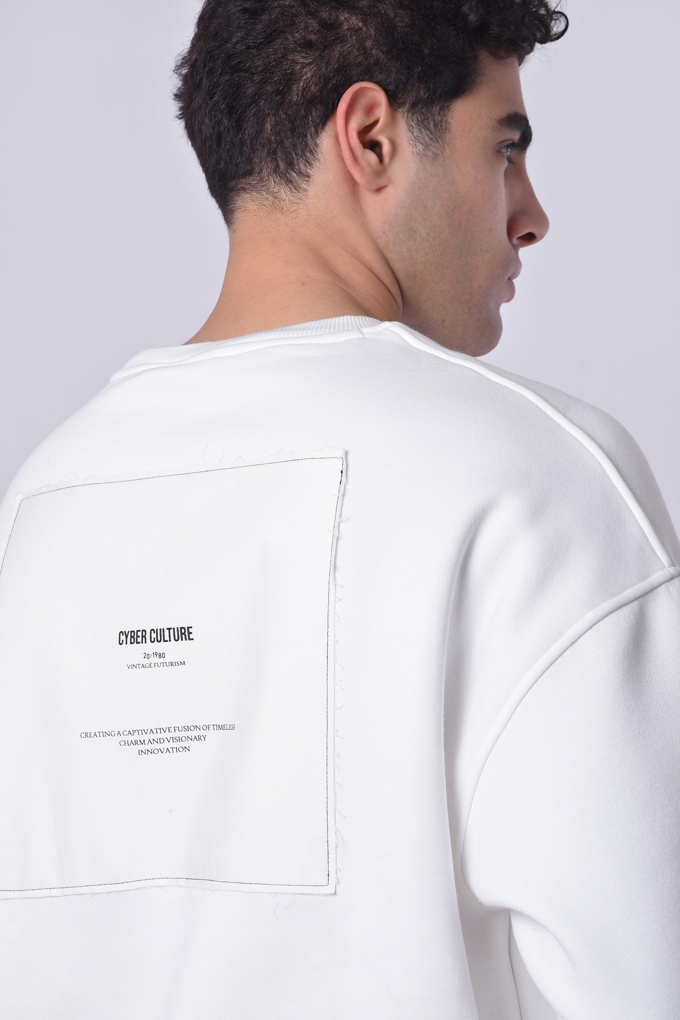 سوئیشرت یقه گرد چاپی