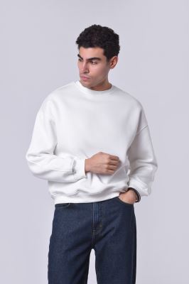 سوئیشرت یقه گرد ساده