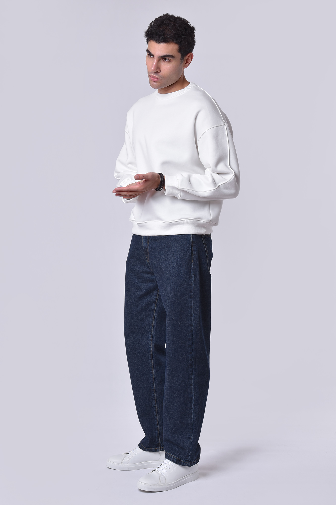 سوئیشرت یقه گرد ساده