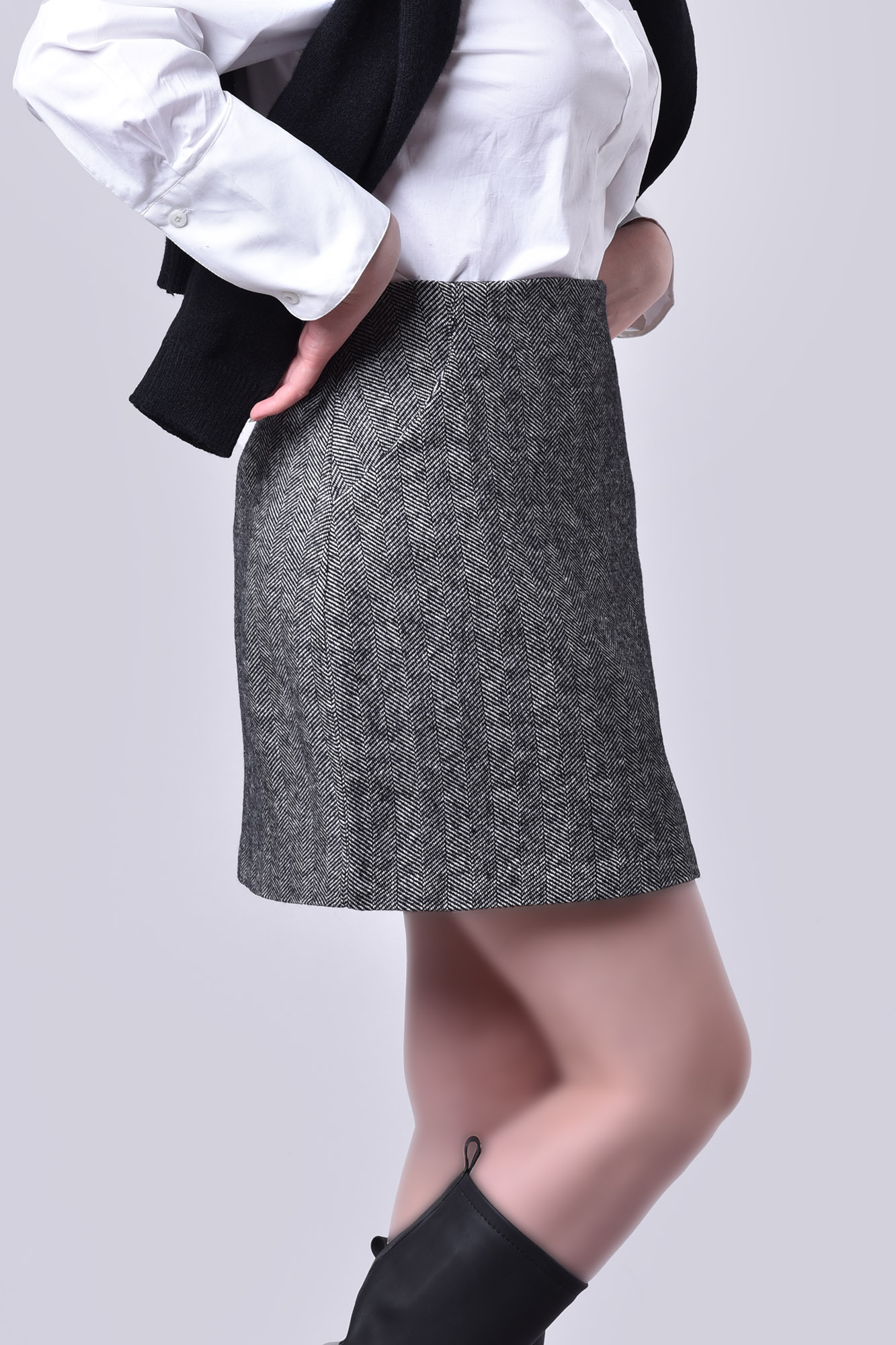 دامن کوتاه پشمی