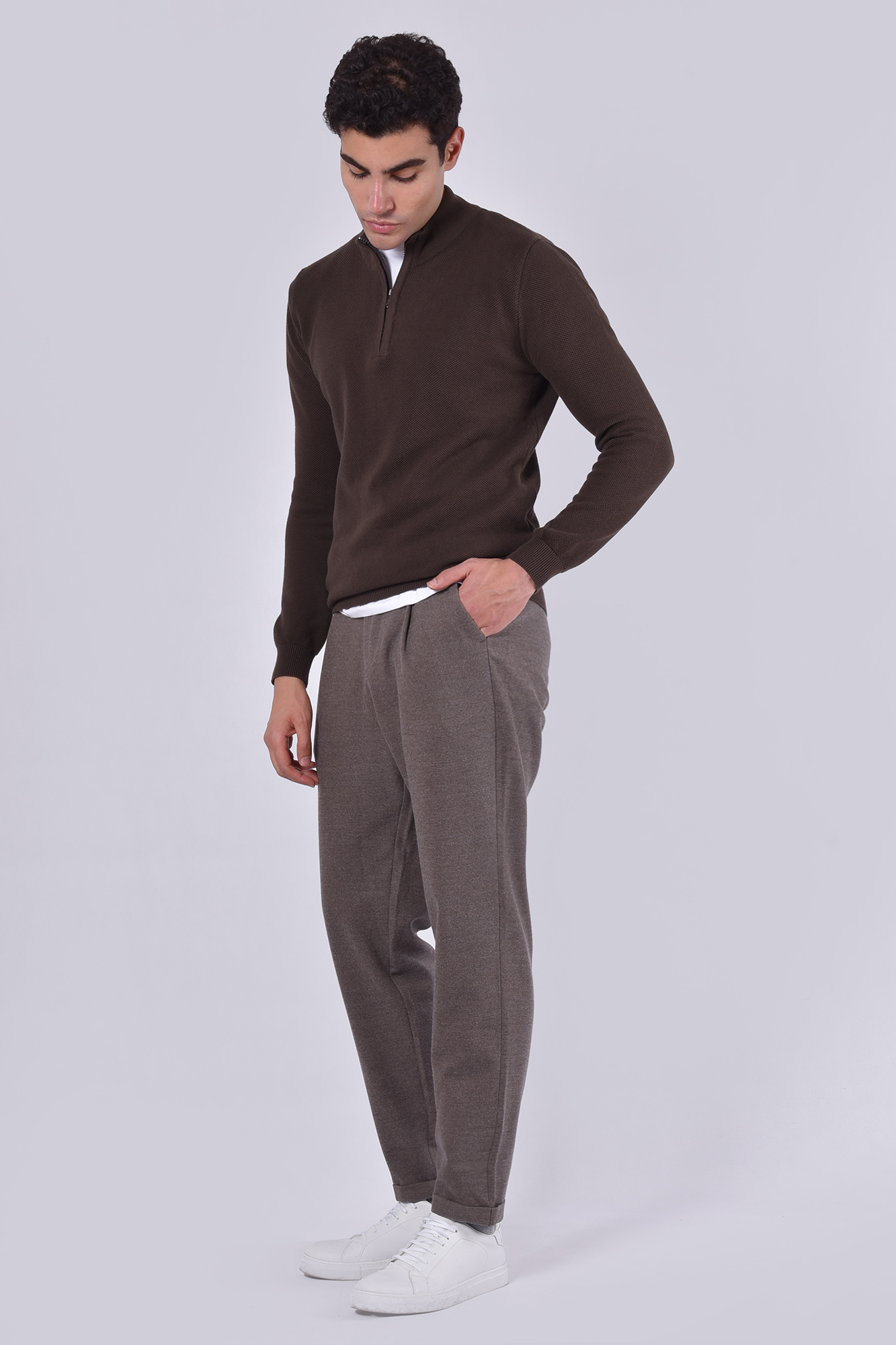 شلوار پارچه ای پشمی