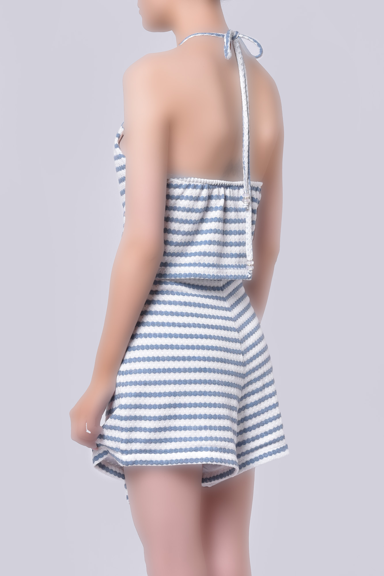 شلوارک پارچه ای راه راه