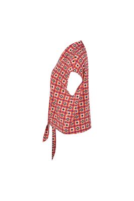 تاپ پیراهنی طرحدار