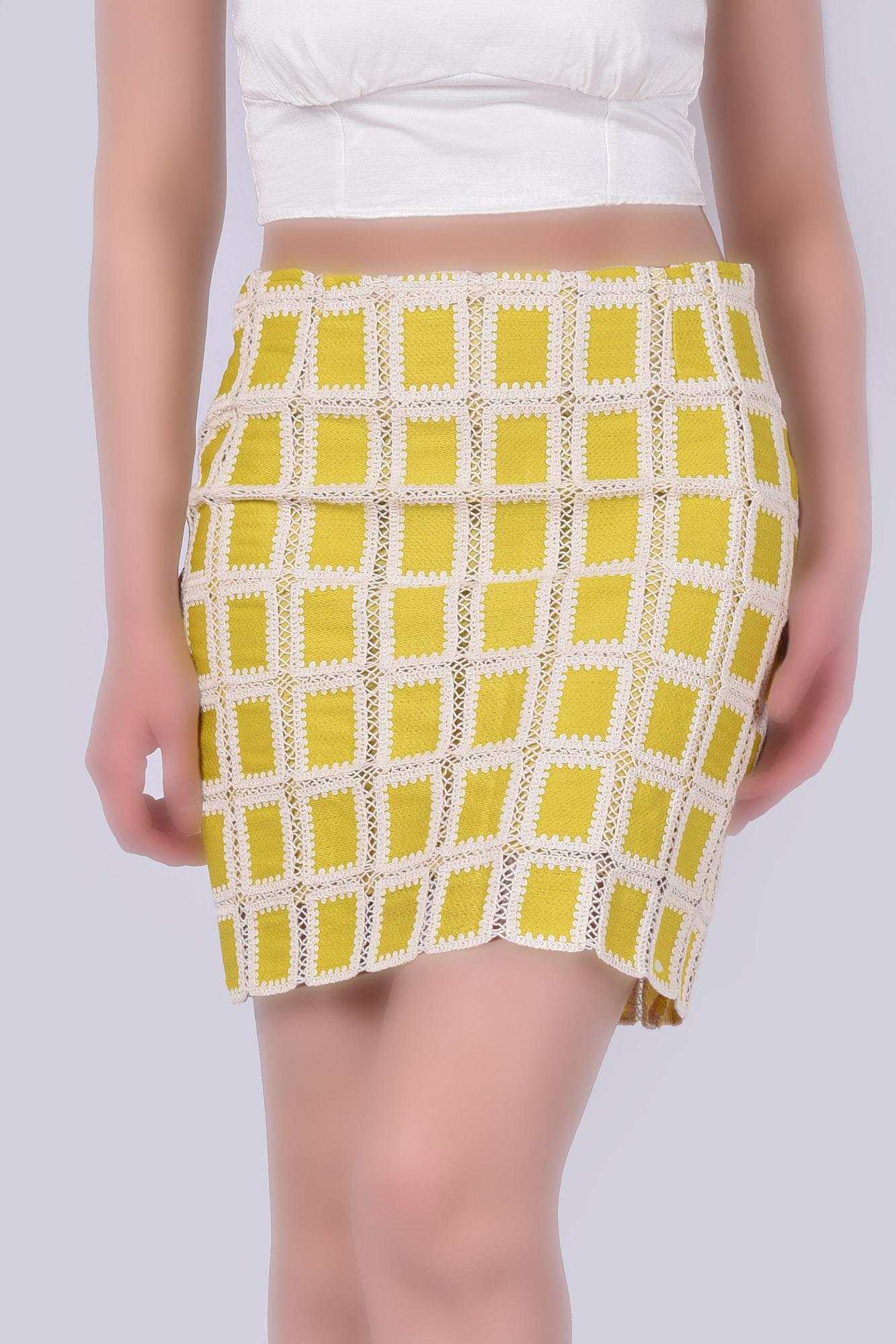 دامن کوتاه طرحدار