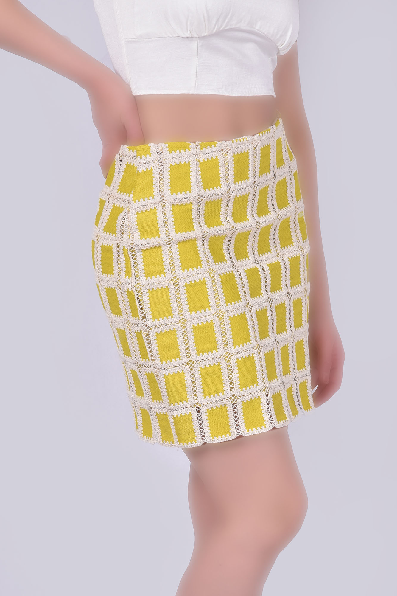 دامن کوتاه طرحدار