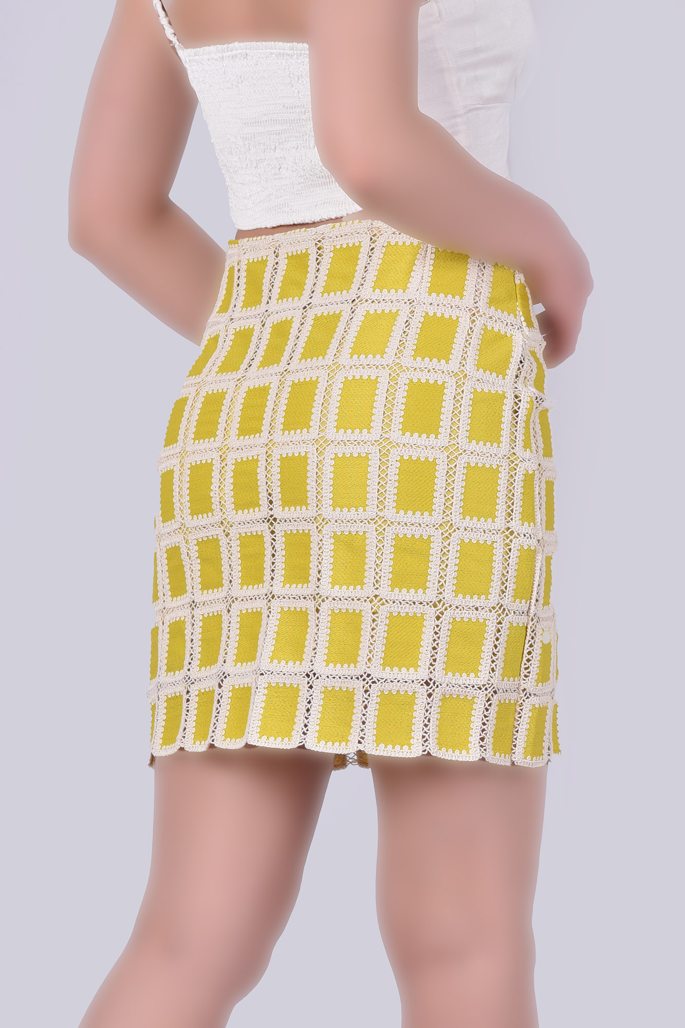 دامن کوتاه طرحدار