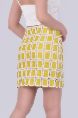 دامن کوتاه طرحدار