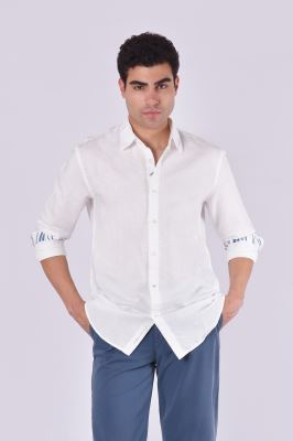 پیراهن آستین بلند چاپی