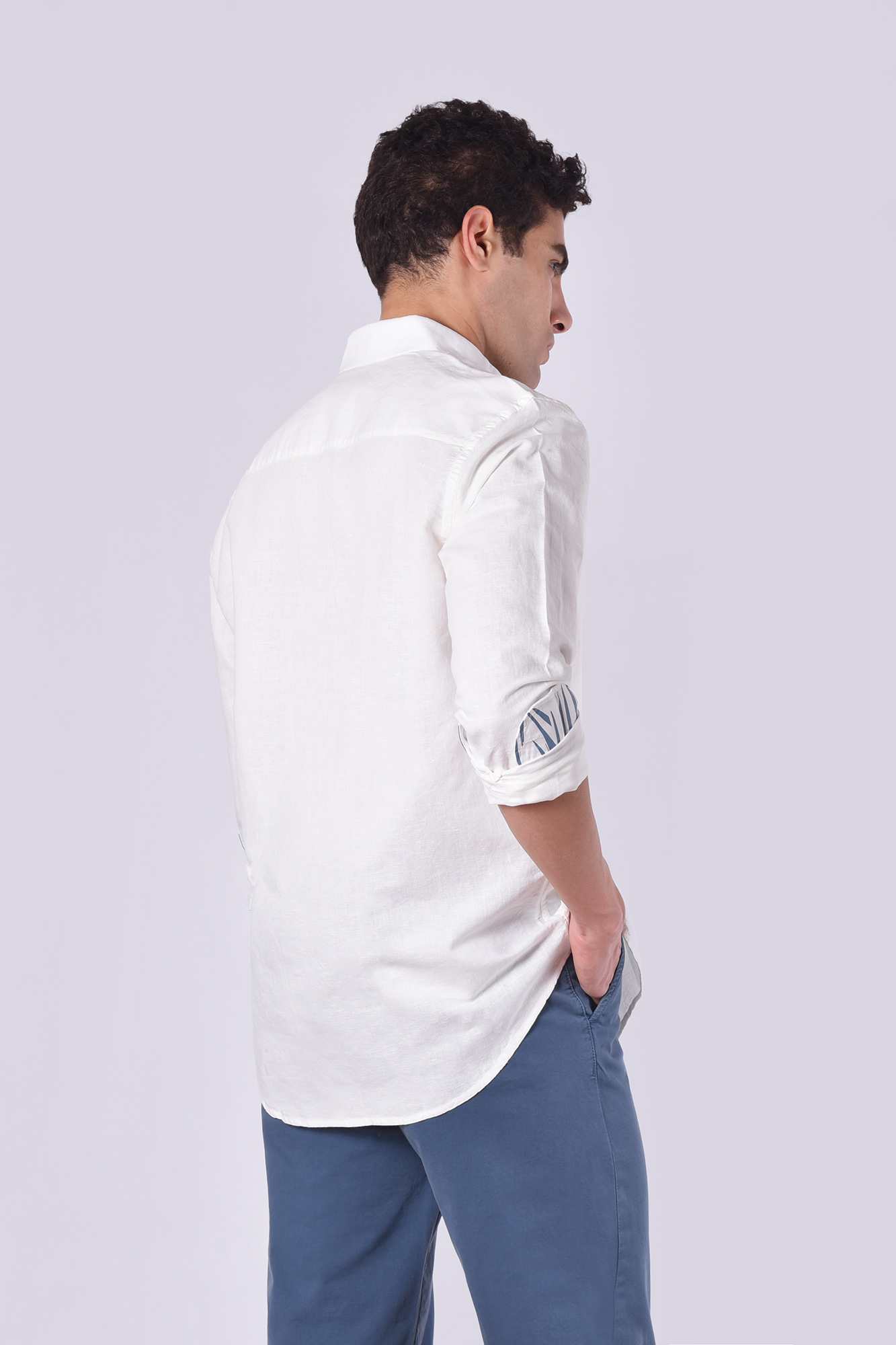 پیراهن آستین بلند چاپی