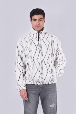 سوئی شرت نیم زیپ تدی