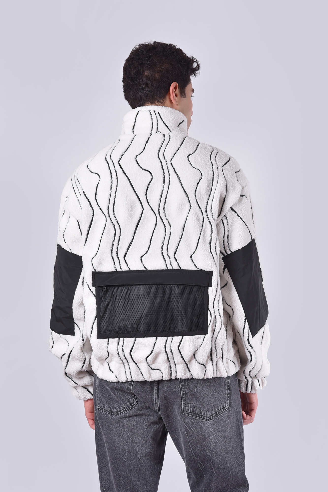 سوئی شرت نیم زیپ تدی