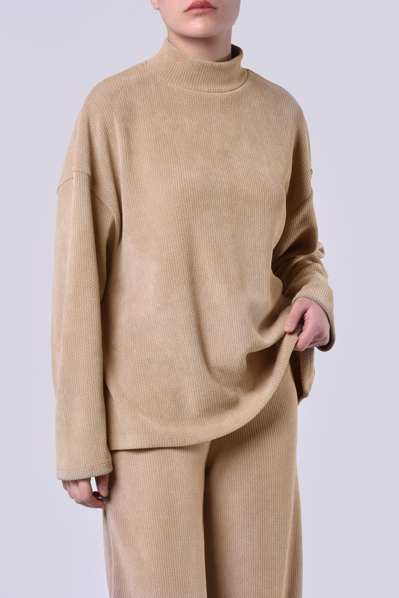 تیشرت آستین بلند مخمل