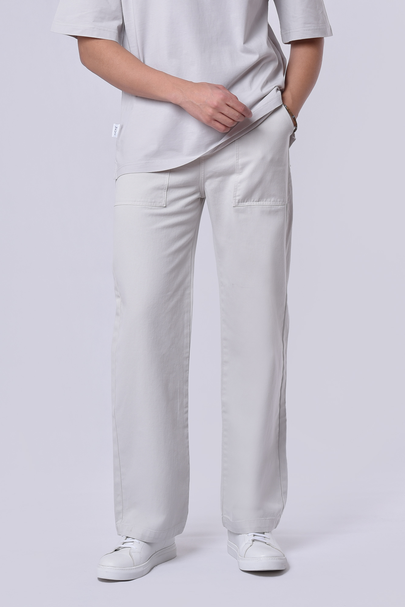 شلوار کتان ساده