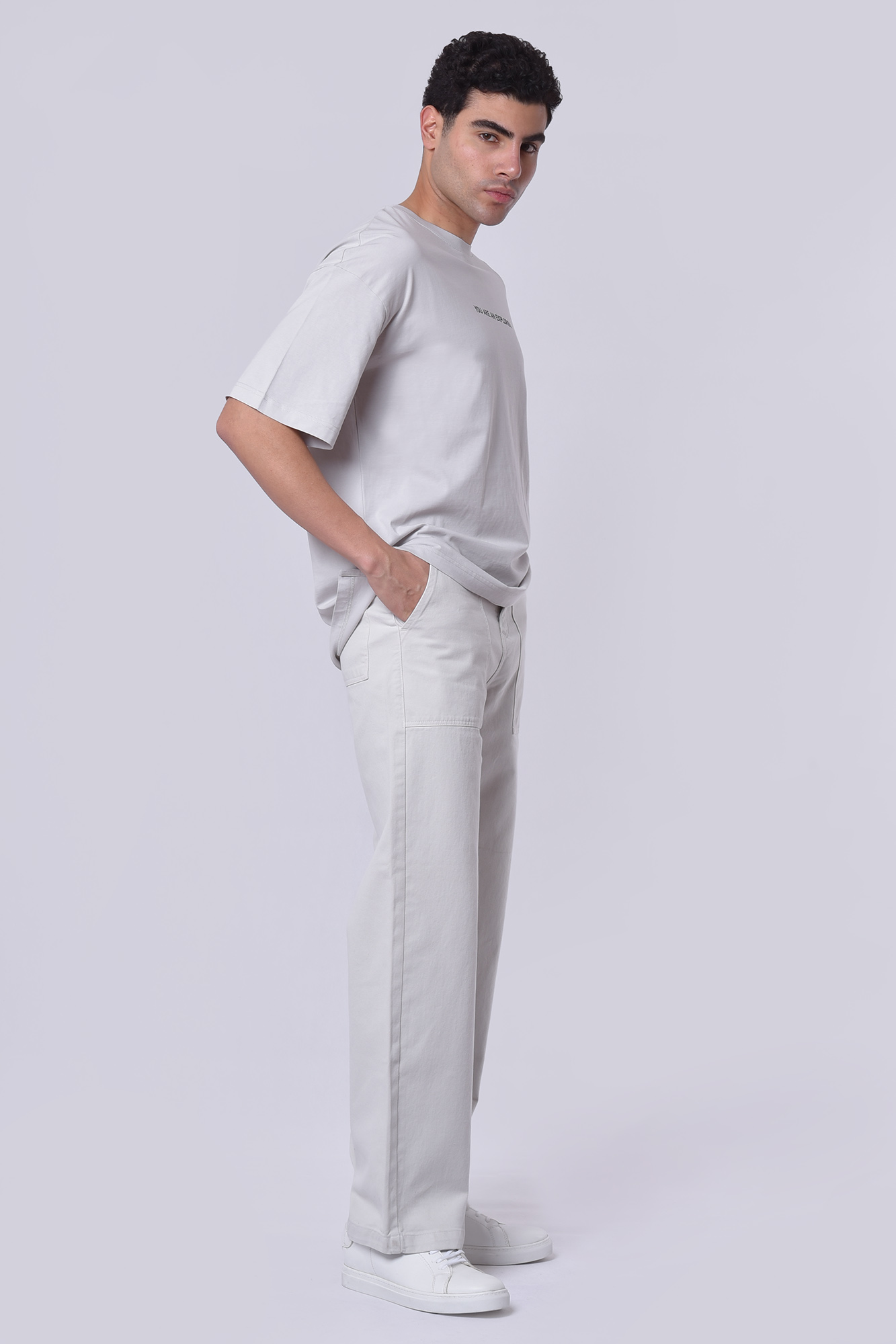 شلوار کتان ساده