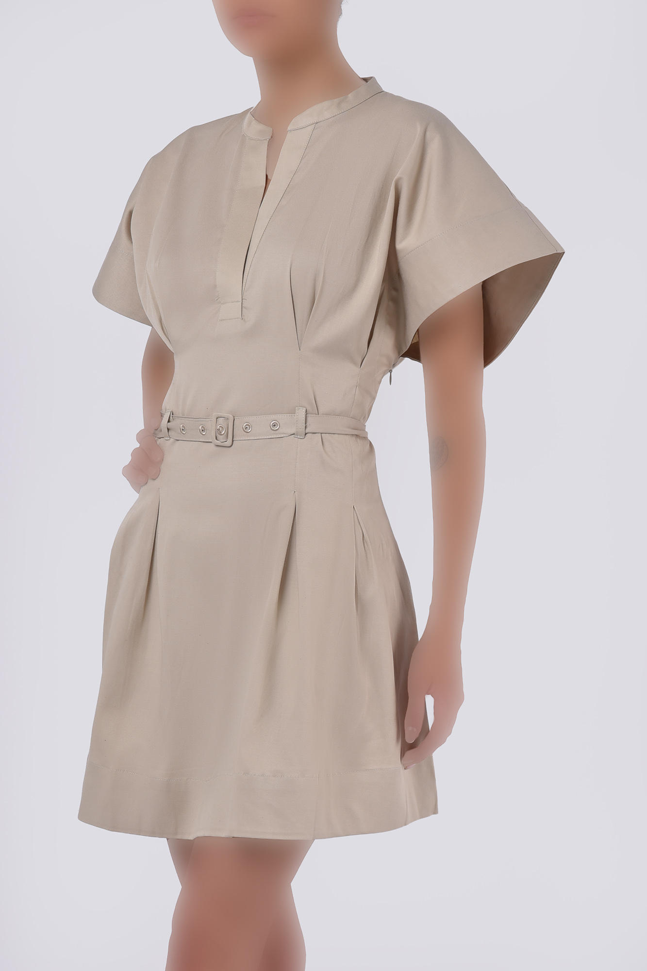 پیراهن زنانه کوتاه ساده