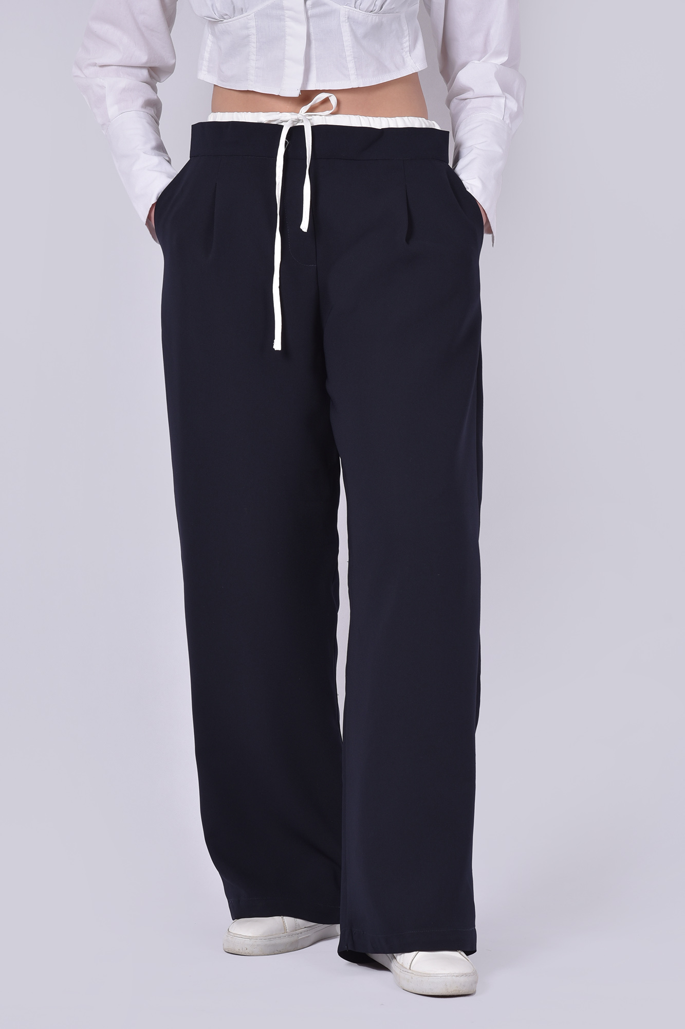 شلوار پارچه ای ساده