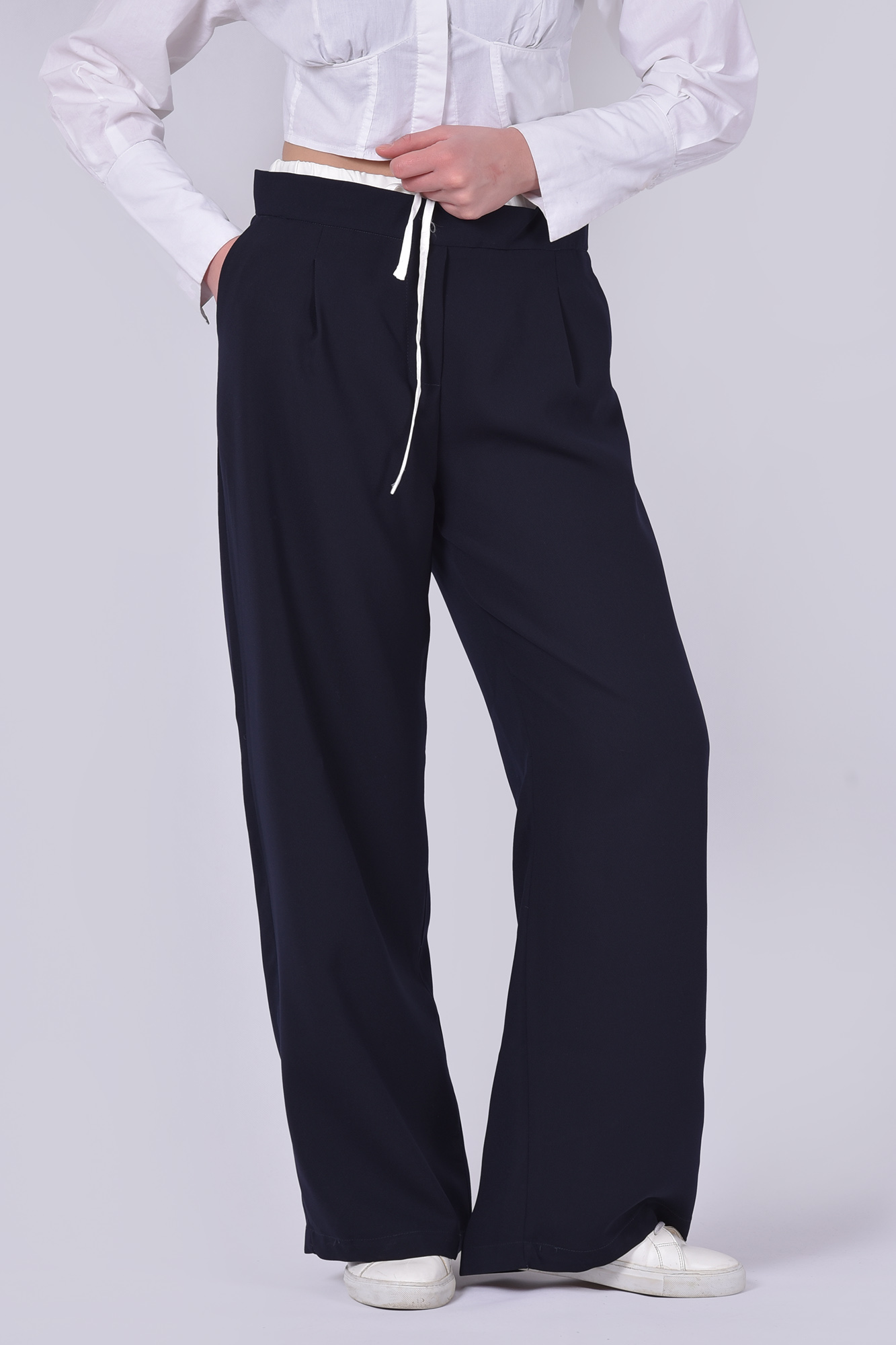 شلوار پارچه ای ساده