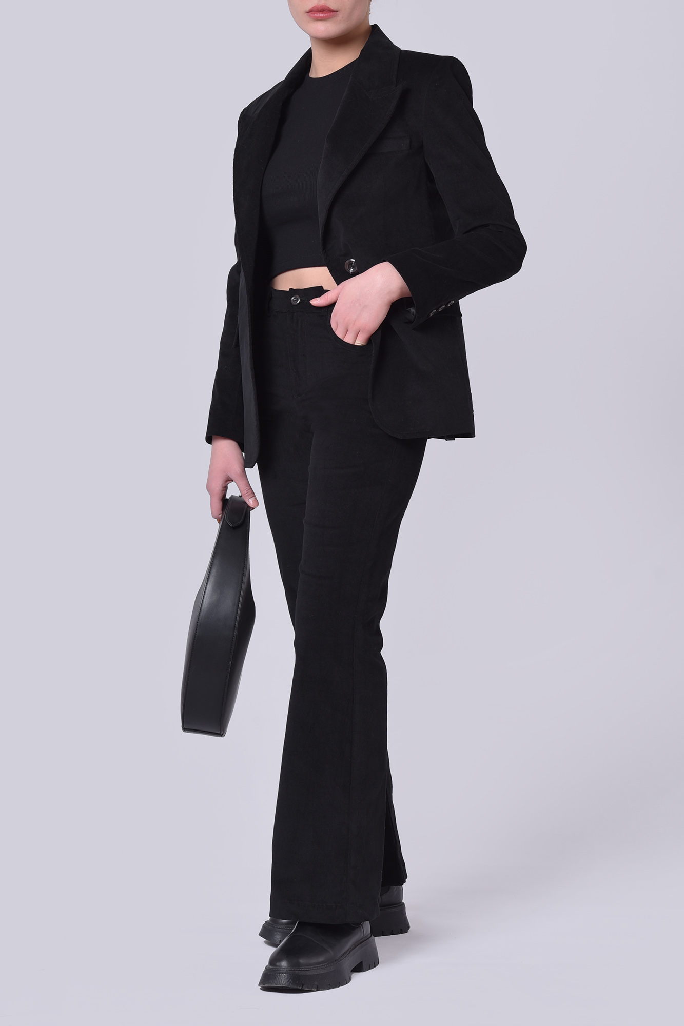 شلوار پارچه ای مخمل