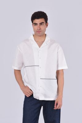 پیراهن آستین کوتاه لینن