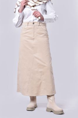 دامن بلند مخمل