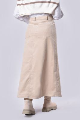 دامن بلند مخمل