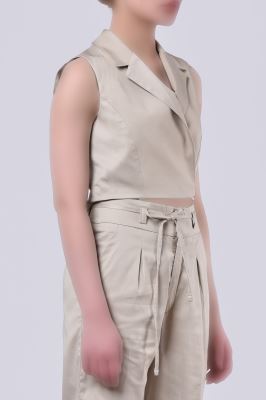 تاپ پیراهنی ساده