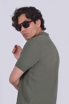 پلوشرت آستین کوتاه ساده