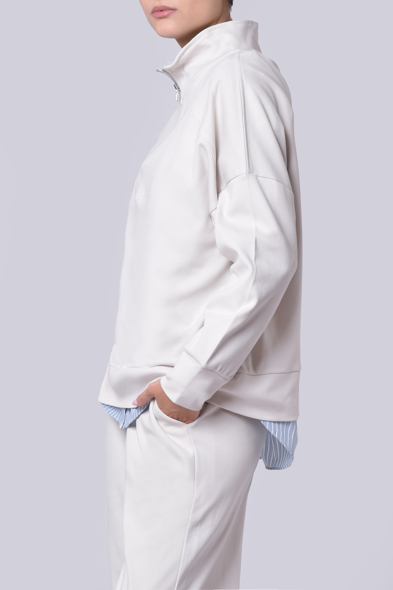 سوئیشرت نیم زیپ دورس