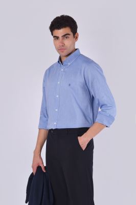 پیراهن آکسفورد آستین بلند اسلیم