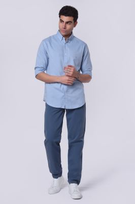 پیراهن آکسفورد آستین بلند اسلیم