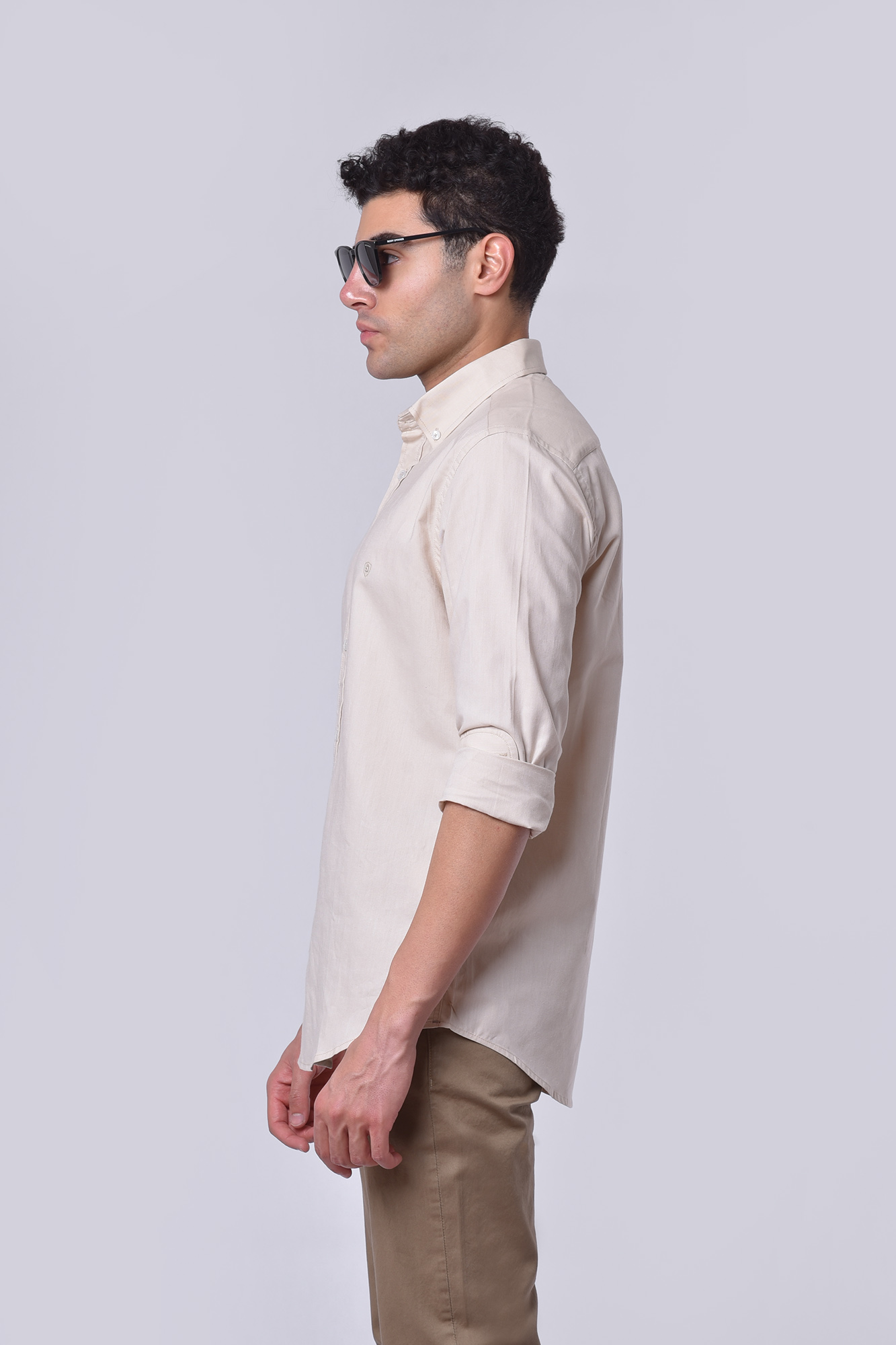 پیراهن آکسفورد آستین بلند اسلیم